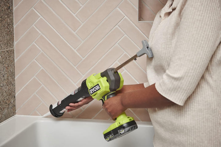 RYOBI 18 V ONE+ Akku-Kartuschenpresse RCG18-0 (6-stufige einstellbare Vorschubgeschwindigkeit, Auspr
