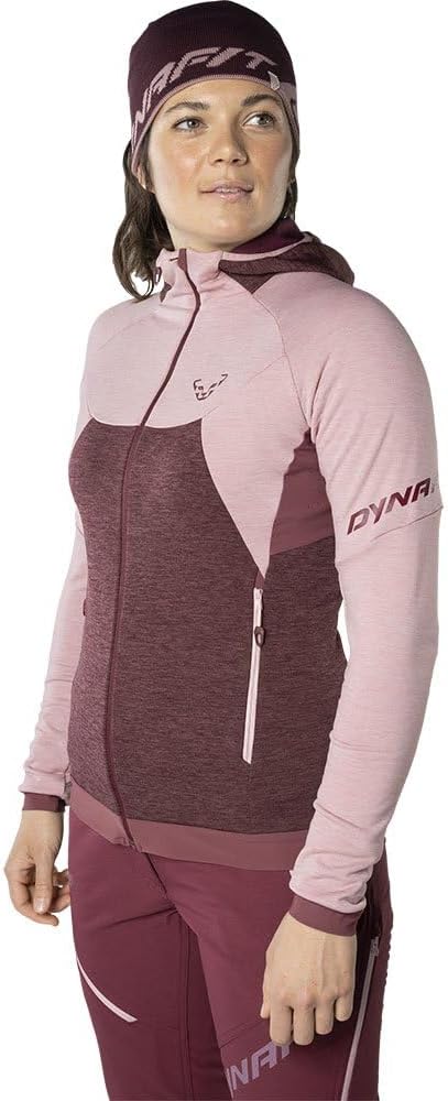 DYNAFIT Damen Tour Wool Thermal W Hoody Sweatshirt, Bunt