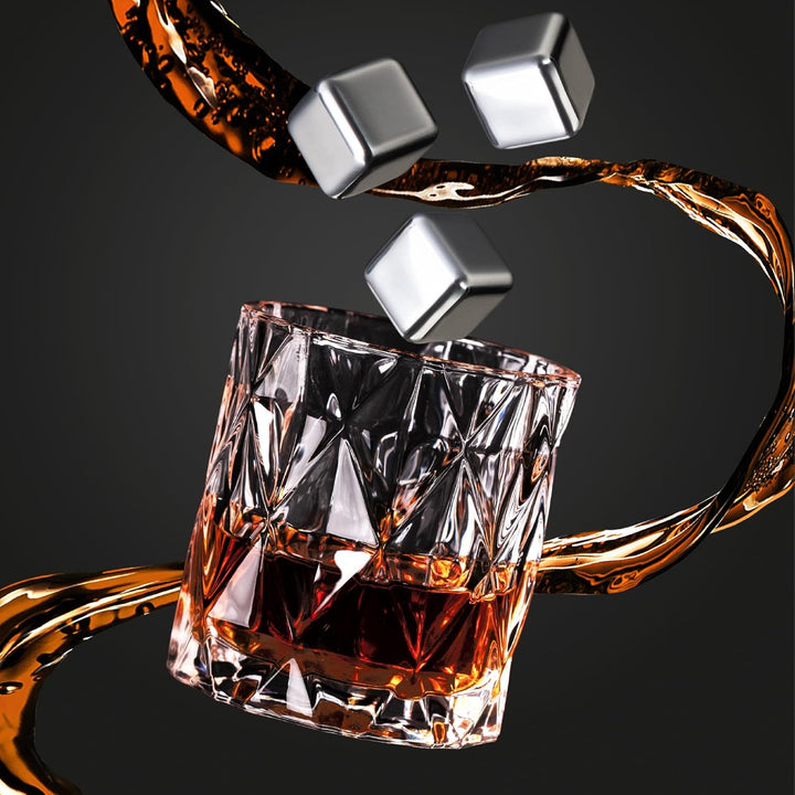 Vacu Vin 18603606 Whisky Kühlsteine 4-er Set