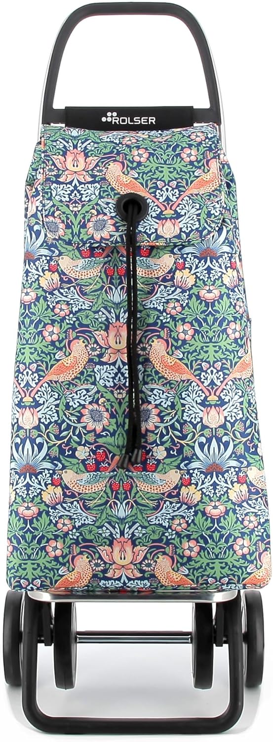 Einkaufstrolley Rolser I-Max William Morris 4 Räder - Birds 4 Räder Birds, 4 Räder Birds