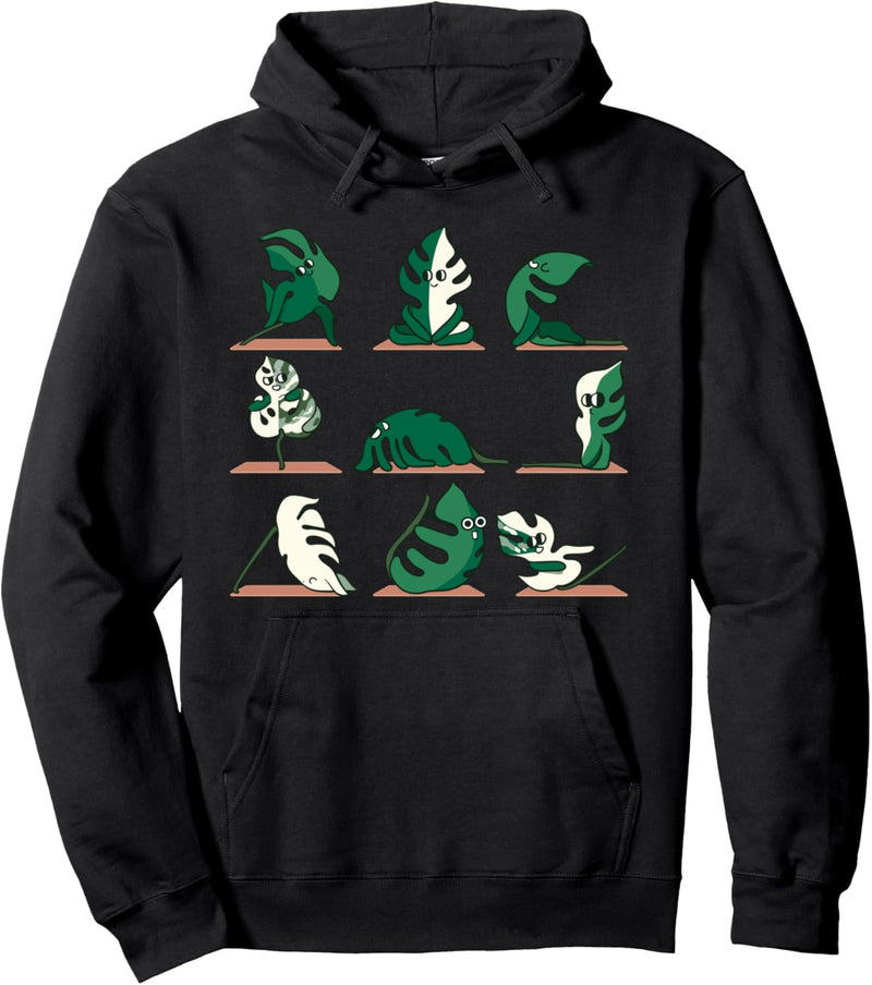 Monstera Yoga Pullover Hoodie