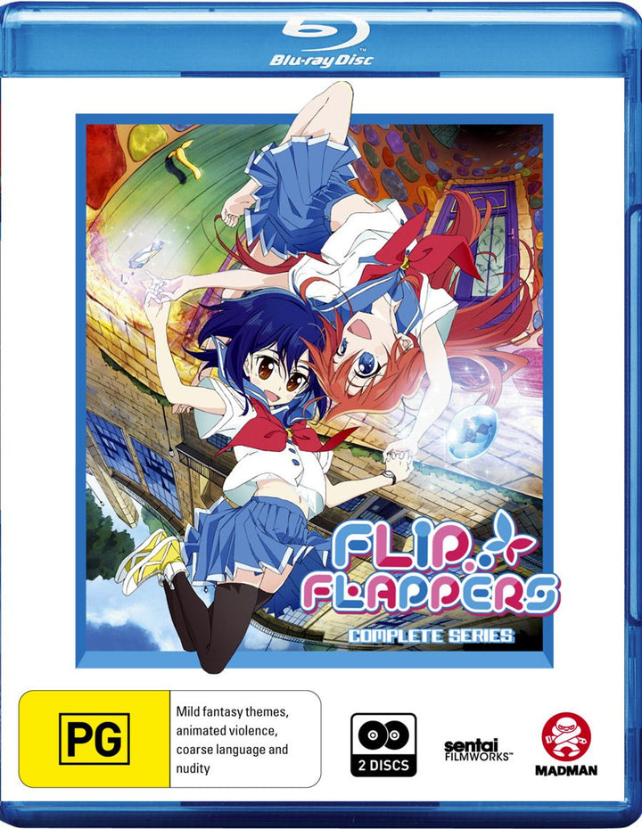 Flip Flappers: Complete Series [Region Free] [Blu-ray], Blu-ray