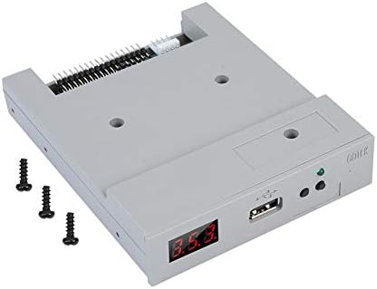 Eboxer ABS Laufwerk SFR1M44-U100 3,5 Zoll 1,44 MB USB-SSD-Diskettenlaufwerk-Emulator Plug &amp; Play (we