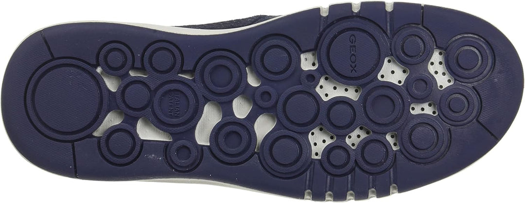 Geox Boy's J Aeranter Chukka Boot 30 EU Navy Ochreyellow, 30 EU Navy Ochreyellow