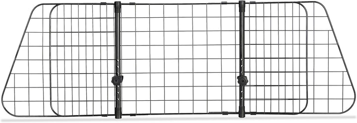 Relaxdays Hundegitter Auto, Trenngitter Universal gross, verstellbare Breite, Autogitter Masse HxB 4