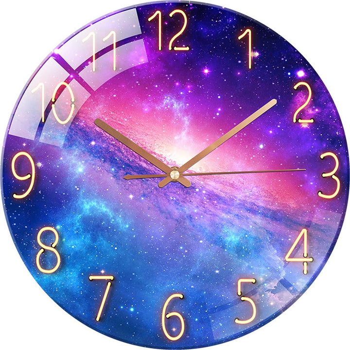 RAILONCH Leise Wanduhr modernes Design Wanduhr Lautlos für Wohnzimmer, Küche, Büro und Schlafzimmer