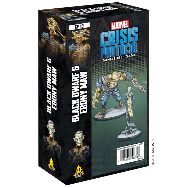 Atomic Mass Games - Marvel Crisis Protocol: Character Pack: Black Dwarf and Ebony Maw - Miniature Ga
