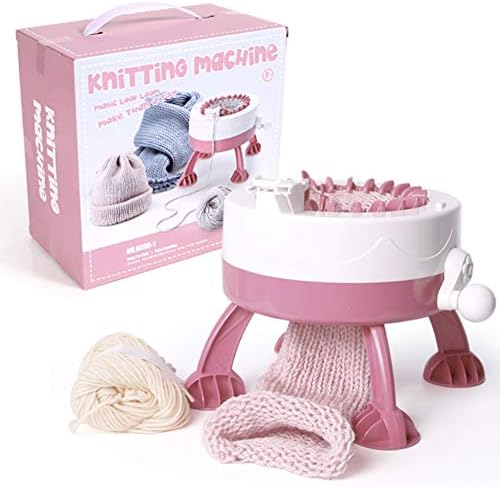 Strickmaschine, 22 Nadeln Webmaschine Handbuch Automatisches Webmaschinen-Kit für Webschals gewebte