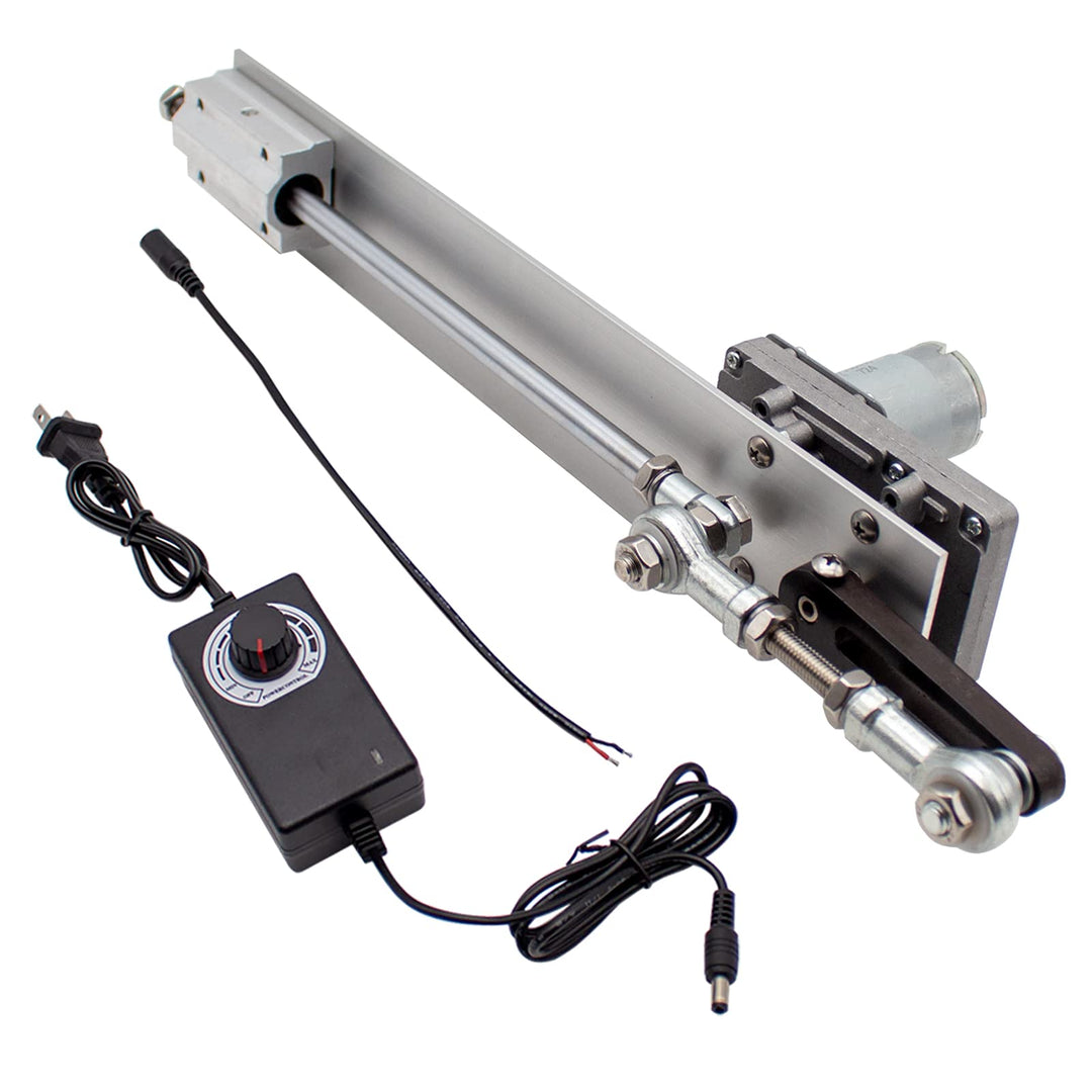 Toplionace Hubkolben Linearaktuator, DC 12V / 24V Getriebe Einstellbarer teleskop Motor DIY Motor mi