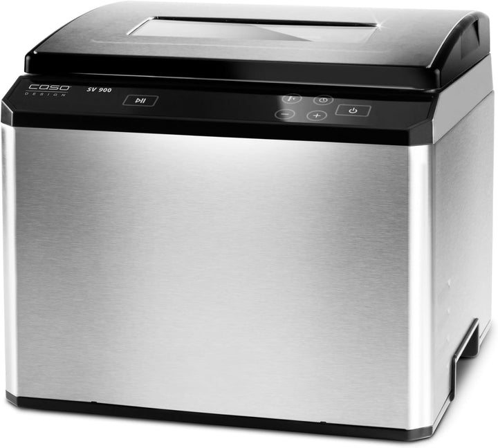 CASO SV900 Sous Vide Garer, perfektes Vakuum garen im Wasserbad für bis zu 5 Portionen, Niedertemper
