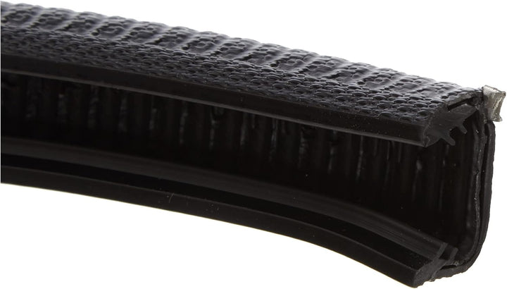 EUTRAS [3m] Kantenschutz 13-16 mm schwarz – hält ohne Kleber – perfekt für Bleche und Möbelkanten –