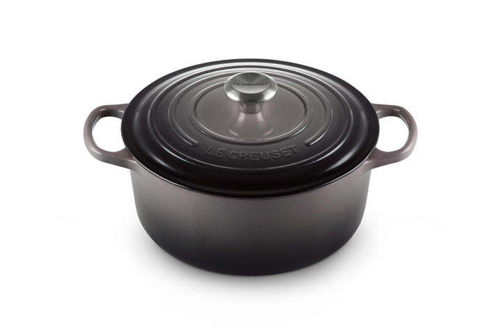 Le Creuset Signature Gusseisen-Bräter mit Deckel, Ø 28 cm, Rund, Für alle Herdarten und Induktion ge