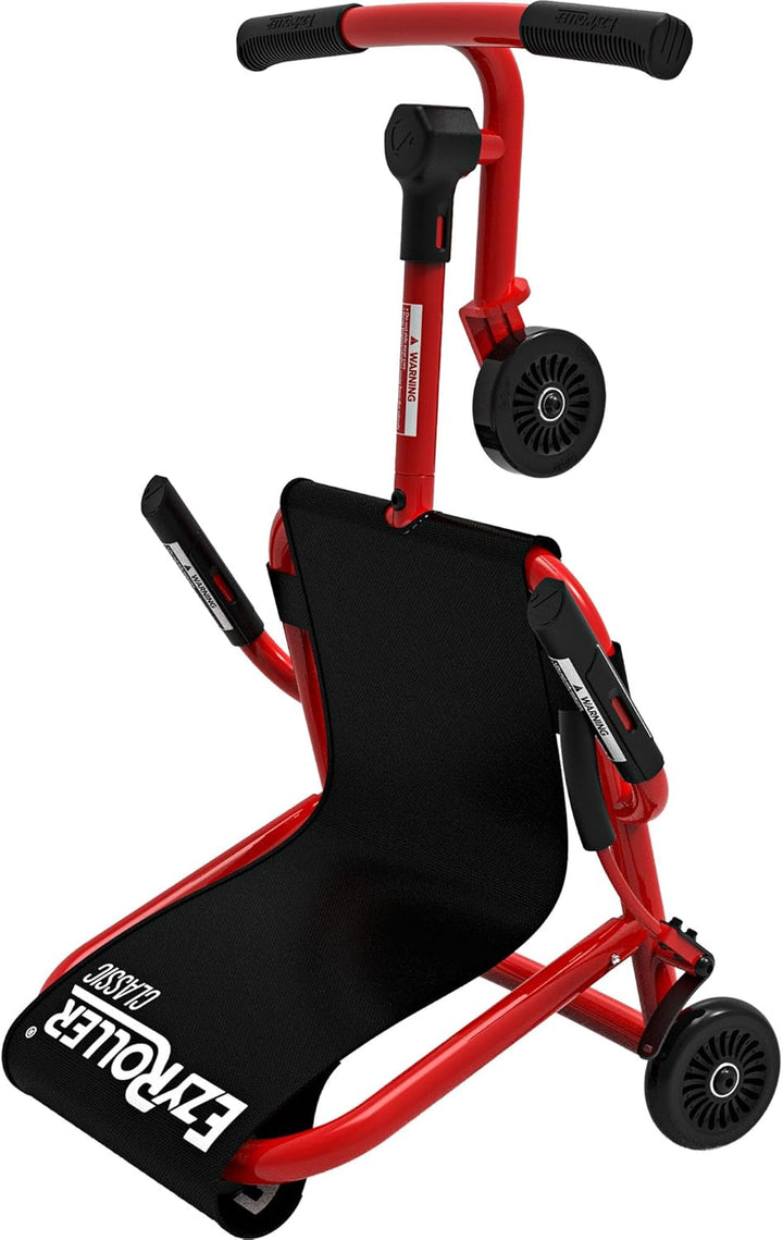 EzyRoller Classic Kinderfahrzeug Dreirad Sitz Spielzeug, Farbe: rot, Rot