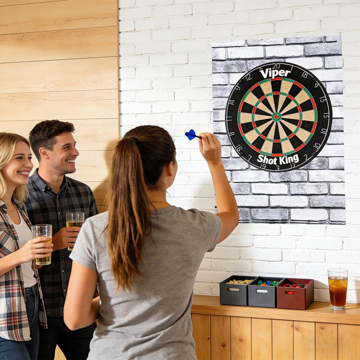 Holzmaserung Dartboard Wandschutz, Filz Dartscheibe Wandschutz Selbstklebend, Wandumrandung für Dart