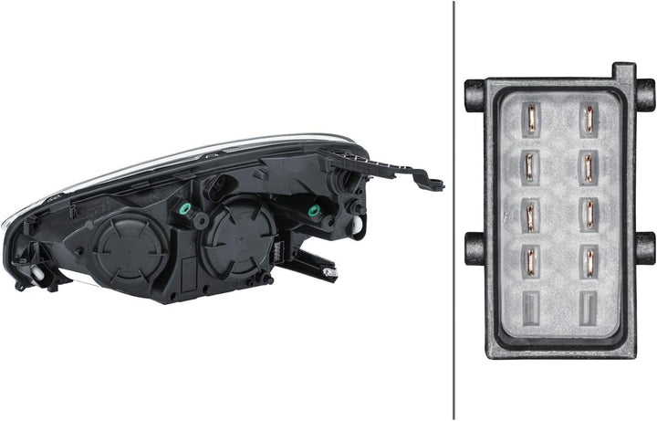 HELLA 1EH 354 811-021 Scheinwerfer - Opel Adam (M13) - ECE - für Rechtsverkehr - rechts, rechts