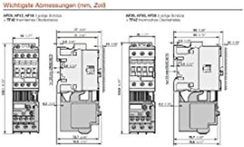 ABB AF16-30-10-11 1SBL177001R1110 AF16-30-10 Schütz 24-60 50/60 20-60V DC, Grau