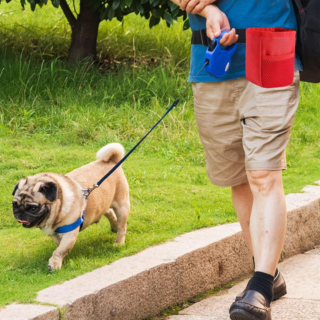 Hundetasche für Leckerlis, tragbare und wasserdichte Leckerlibeutel für Haustier-Training, Gürteltas