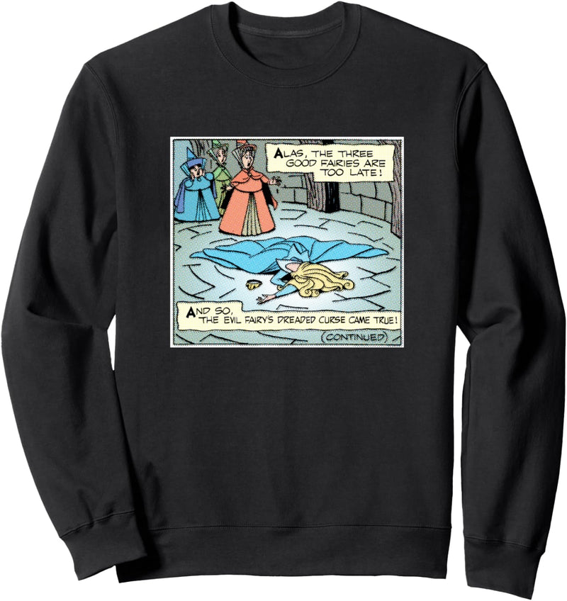 Disney Sleeping Beauty Comic Panel Sweatshirt