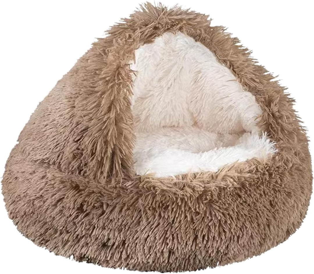Flauschig Hundebett Muschelform Katzenbett Warm Tierbett Haustierbett Waschbar Hundesofa Katzensofa