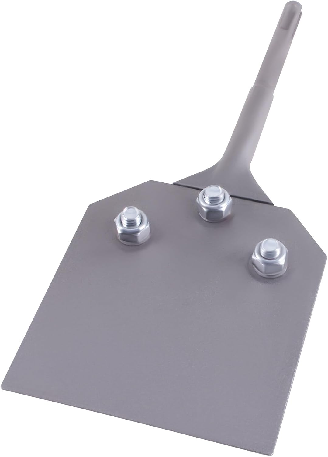 Spachtelmeissel SDS Plus 250x100 mm, Bodenschaber mit 2 Ersatzblätter für Fussbodenkleber, Teppich,