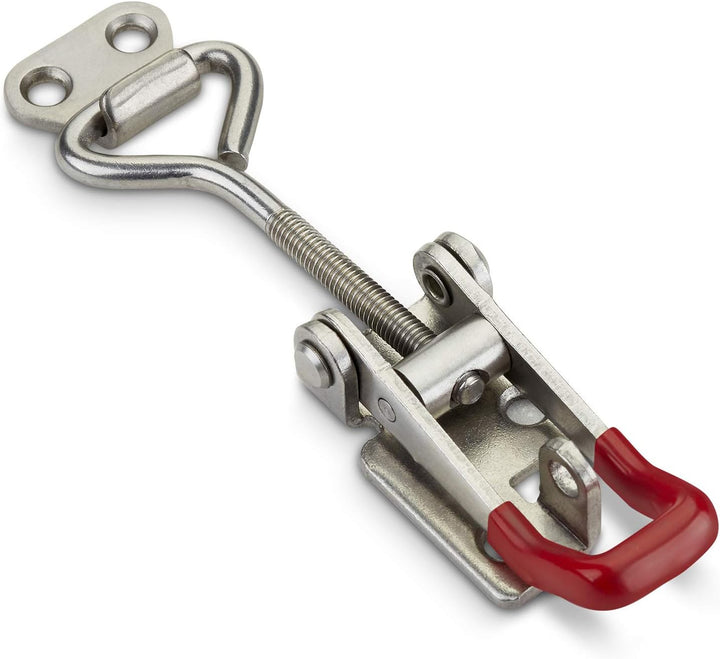 10er Set JUNKER Spannverschluss M6 (Haltekraft 220kg, abschliessbar) Edelstahl SS304 verstellbarer S
