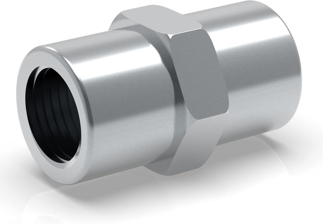 100x Verbinder M10 x 1 für Bremsleitung 4,75 mm Bördel F Typ OAA Profi Bremsleitungsverbinder DIN/IS