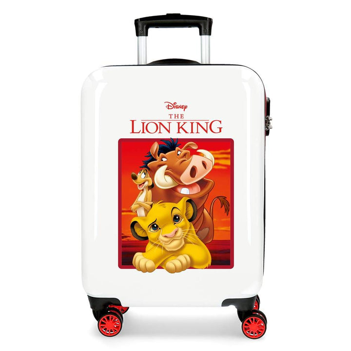 Disney The Lion King Kabinenkoffer Rot 37x55x20 cms Hartschalen ABS Kombinationsschloss 34L 2,6Kgs 4