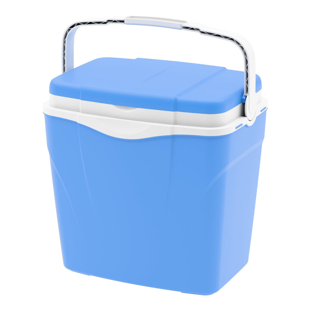 CoolBox Antarctica 3 Sizes, Camping, Summer Freezer Box for bevrages and Food 32LT Blau, 32LT Blau
