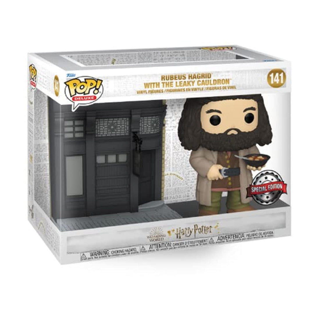 POP! Harry Potter Deluxe Rubeus Hagrid with The Leaky Cauldron