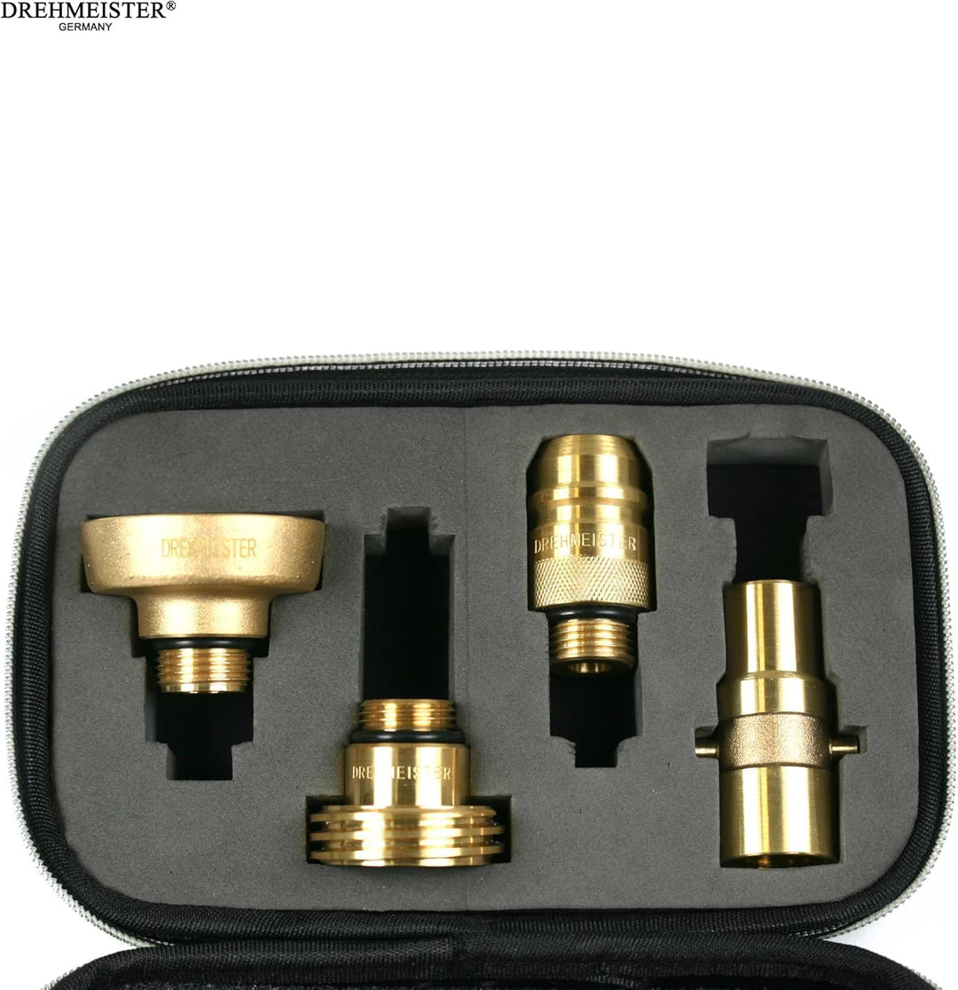 LPG Adapter Set M16 - extra lang - Tankadapter mit Etui - für Gasfahrzeuge - Alle Europa Autogas Ada