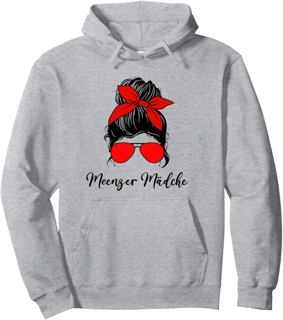 Mainz Meenzer Mädche Messy Bun Pullover Hoodie