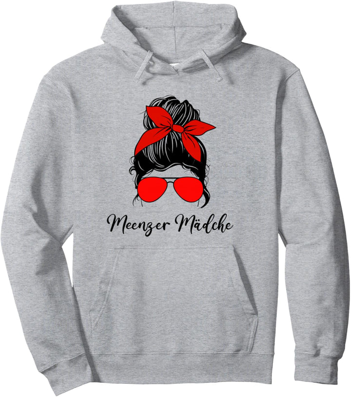 Mainz Meenzer Mädche Messy Bun Pullover Hoodie