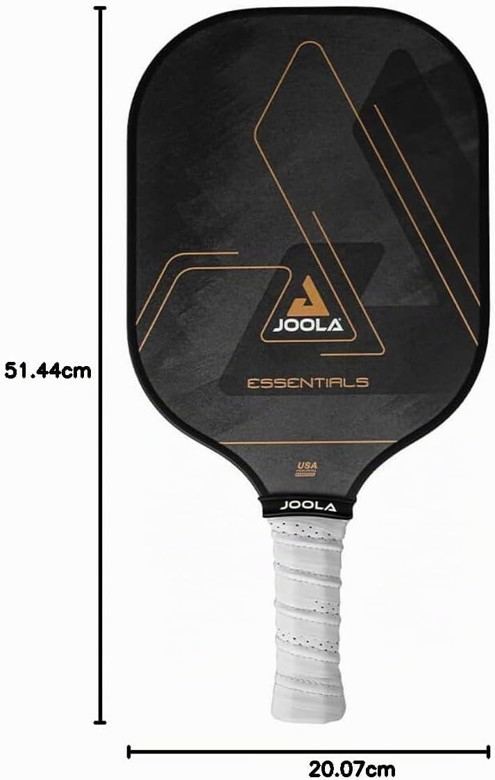 JOOLA Pickleball Essentials Paddle Schläger mit Fiberglas-Oberfläche, Polymer-Kern und USAPA-Zertifi
