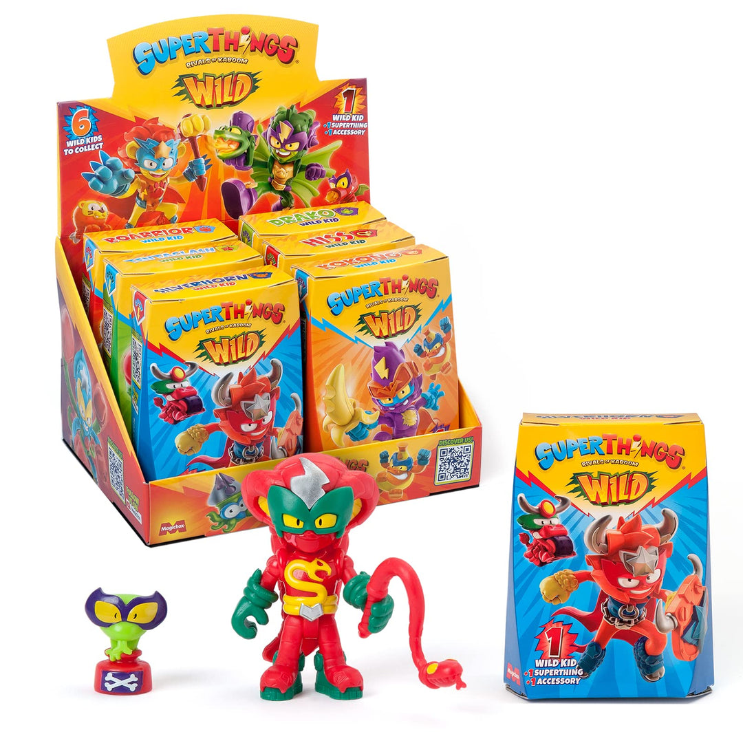 SUPERTHINGS Rivals of Kaboom - SUPERTHINGS Wild Kids - Komplette Sammlung der 6. Kazoom Kids mit Tie