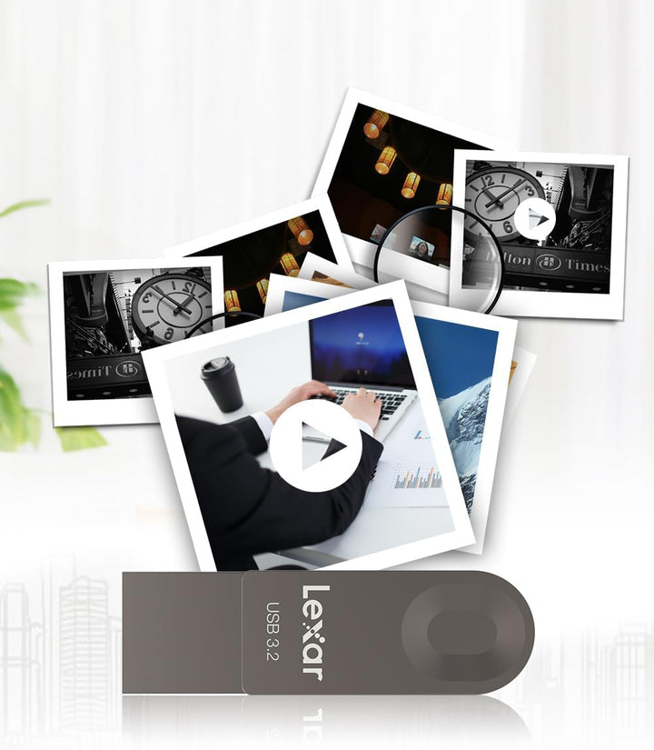 Lexar USB-Stick 3.2 128 GB, Gen 1, USB C & USB A, Lesegeschwindigkeit bis zu 100 MB/s, unterstützt O