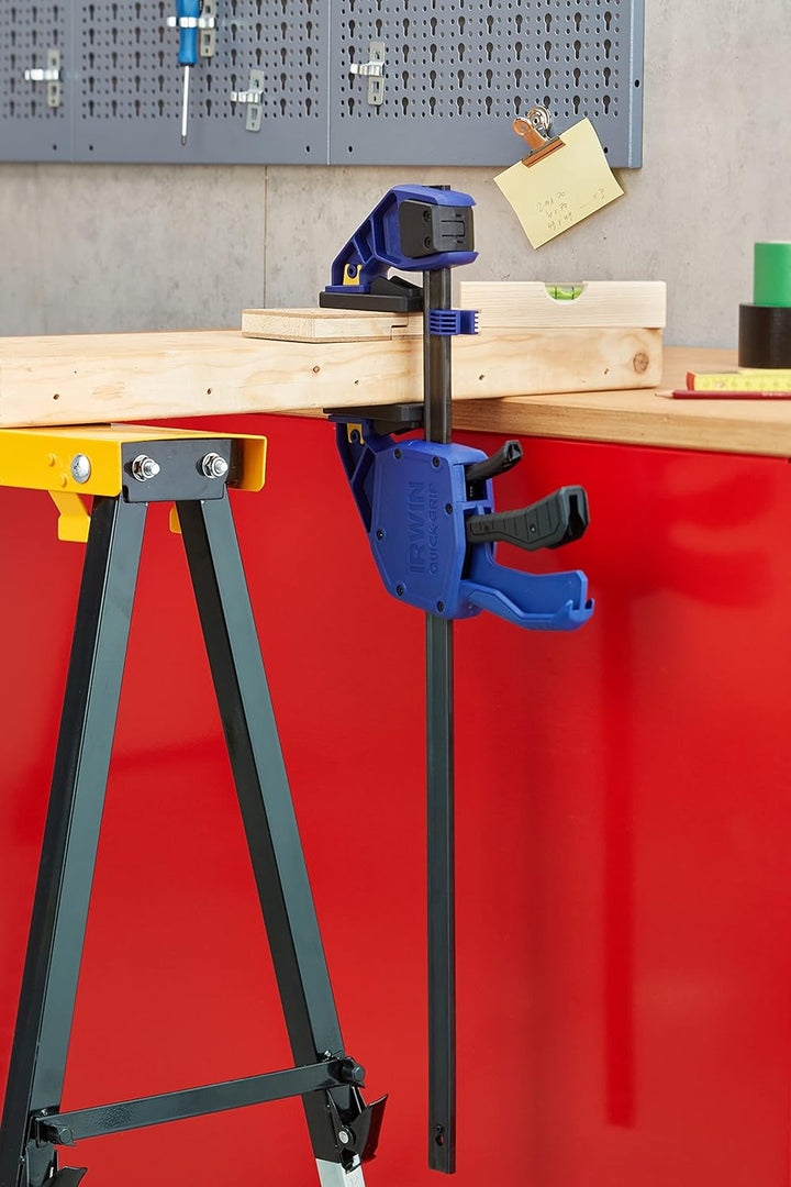 Irwin XP Einhand-Zwinge 450 mm, extrem Haltekraft 250 kg, Spreizfunktion, 10505944, 450 mm