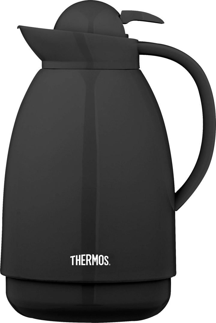 Thermos 4021.233.100 Isolierkanne Patio, 1 L, Kunststoff, schwarz 1000 ml Schwarz, 1000 ml Schwarz