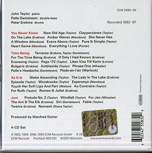 As It Was, Audio-CD