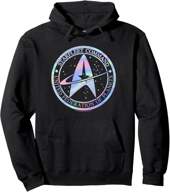 Star Trek Starfleet Command Hologram Fill Pullover Hoodie