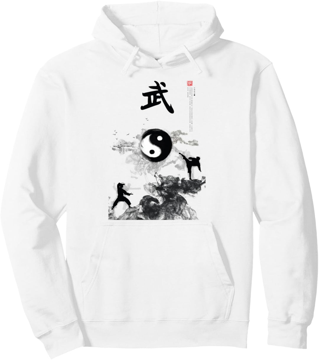 Chinesisch, Kung Fu, Tai Chi Berg Männer Frauen Pullover Hoodie
