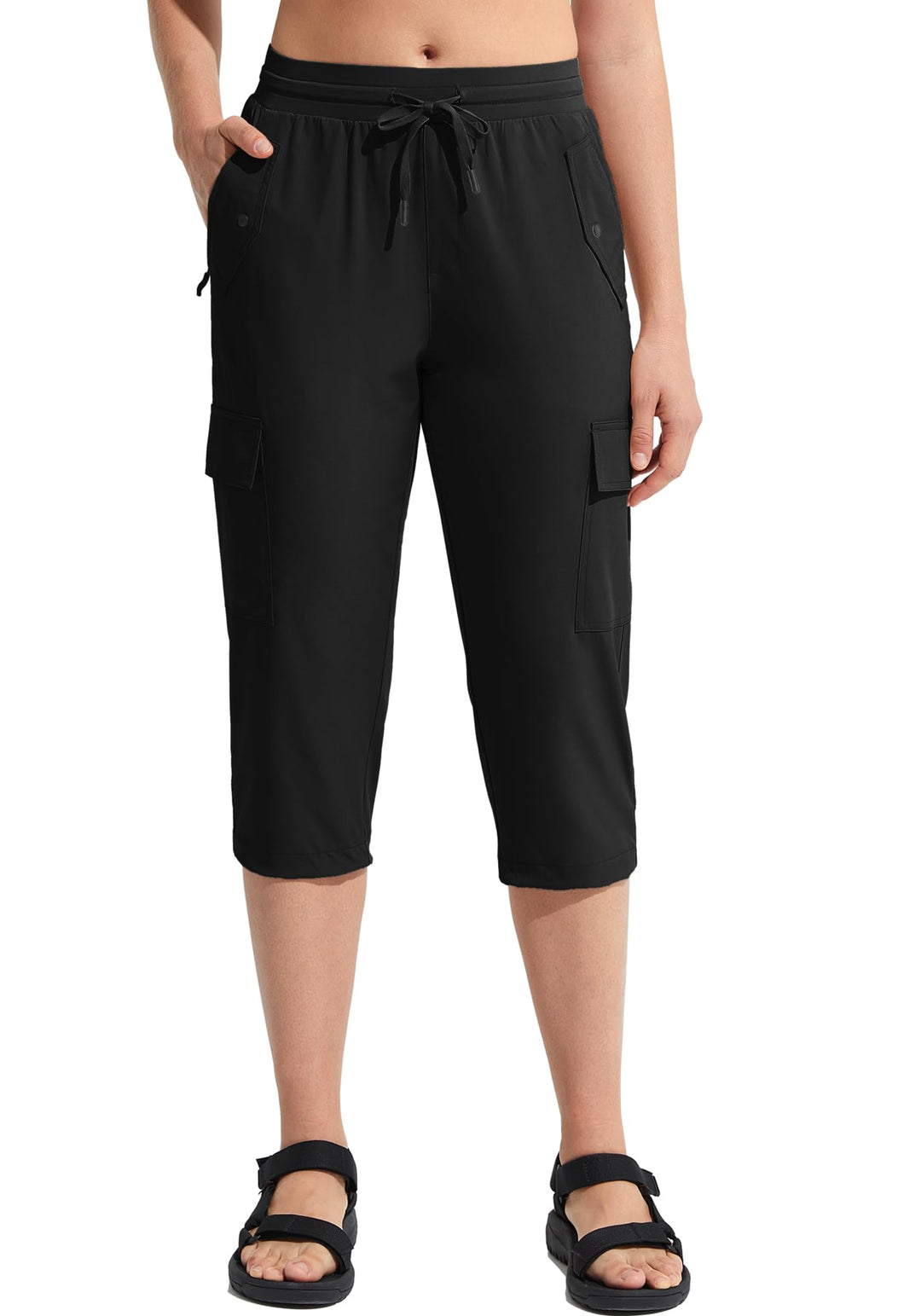 MOCOLY Damen Leichte Atmungsaktive Wanderhose Trekkinghose Outdoor wasserdichte Cargo Hose Kletterho