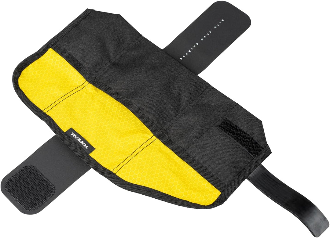 Topeak Burrito Pack Slim Tasche aus 600D Polyester und Hypalon in der Farbe Schwarz, Gewicht: 70 g M