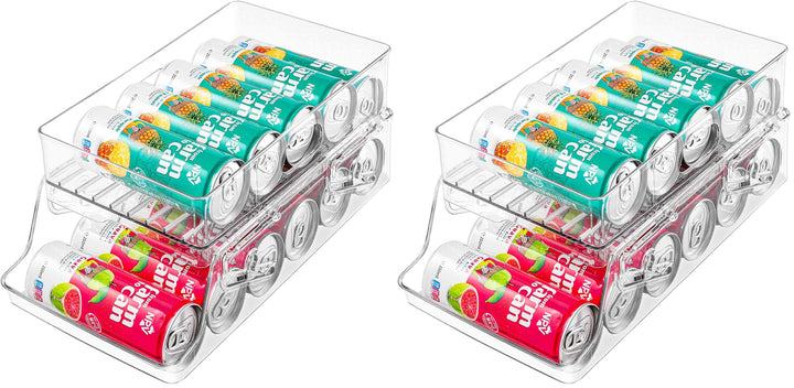 Kühlschrank Dosen Organizer 250 ml/330 ml Dosenspender Getränke Organizer, Foldable Dosenspender küh