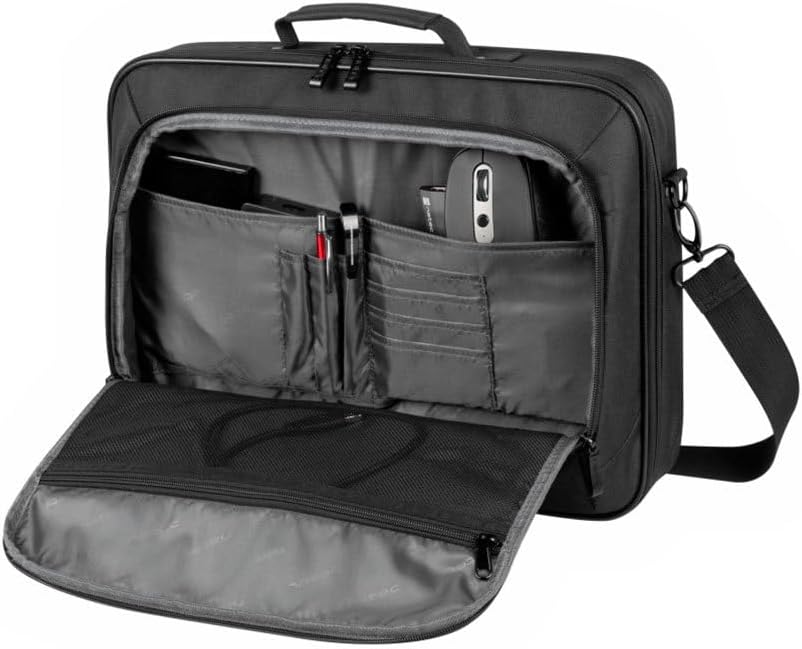 NATEC Boxer Notebook case 39.6 cm (15.6) Briefcase Black