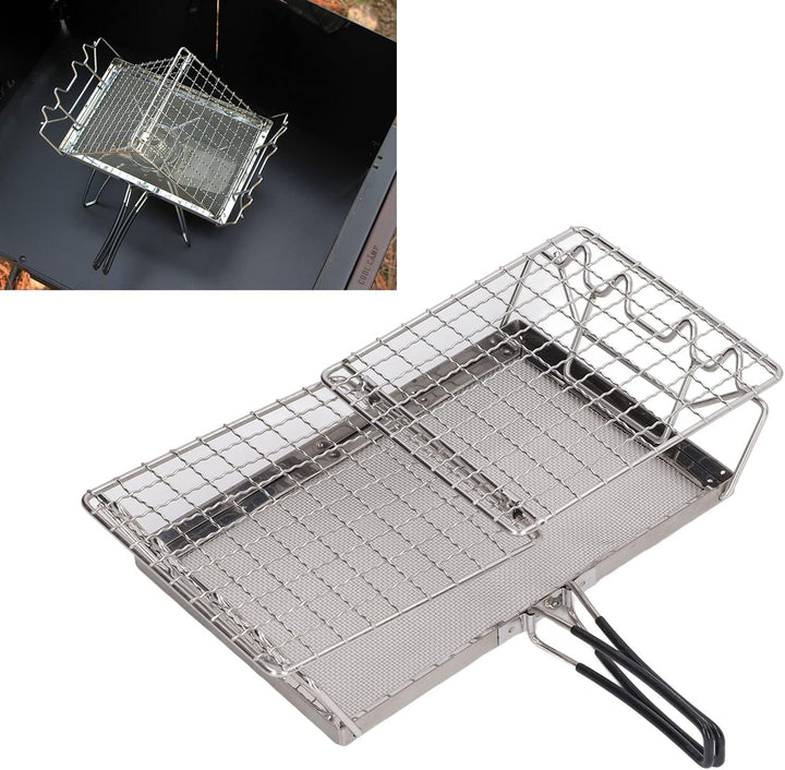 Faltbarer Gas-Toaster, stabile Struktur, tragbar, tragbar, praktisch, Camping, für den Aussenbereich
