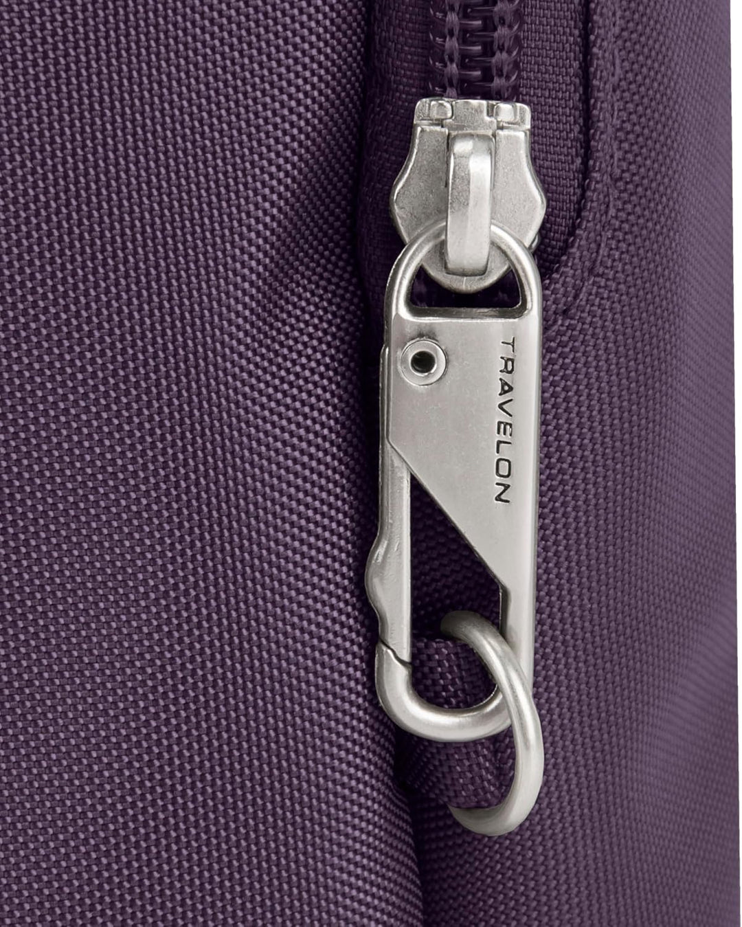 Travelon Klassische N/S-Umhängetasche mit Diebstahlschutz Einheitsgrösse Violett, Einheitsgrösse Vio