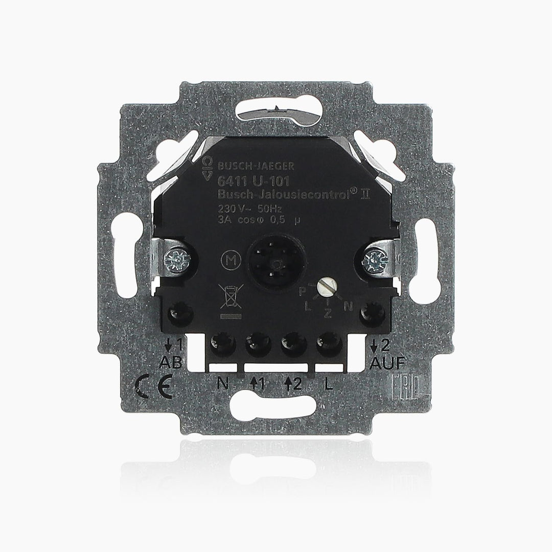 Busch-Jaeger 6411 U-101 Jalousiecontrol II-Einsatz Single, Single