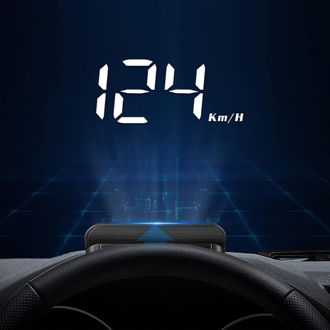OBD2 HUD Head Up Display, Auto HUD Tachometeranzeige Windschutzscheibenprojektor Multifunktionsanzei