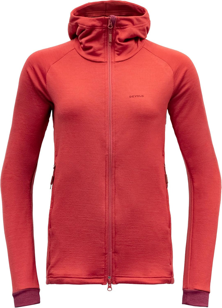 Devold Nibba Merino Jacket Hood Woman, beauty