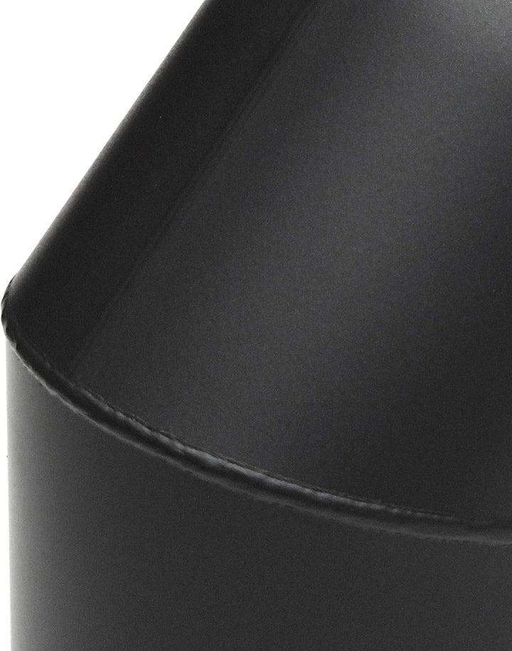 raik SH027-130-sw Raik Rauchrohrbogen/Ofenrohr 130mm - 45° schwarz 130 Schwarz, 130 Schwarz